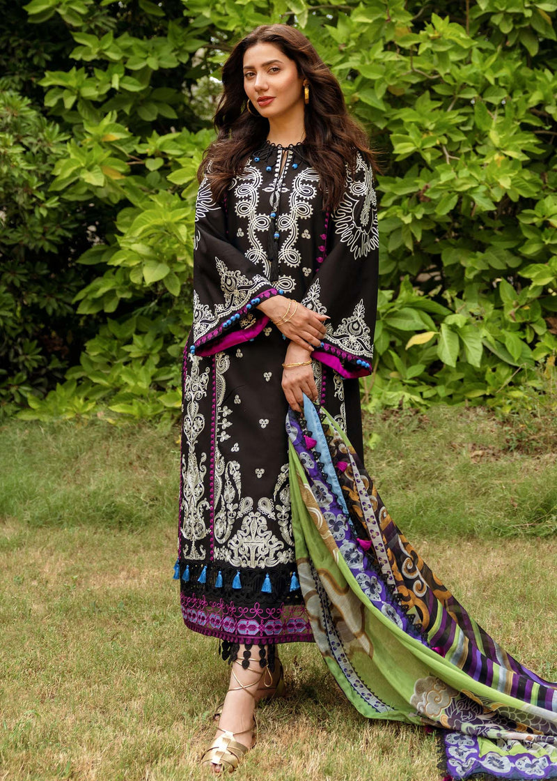 Sadaf Fawad Khan | Lawn 24 | Helen (A) -  Sadaf Fawad Khan Luxury - Original Designer Dress - House of Maryam