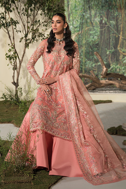 Saffron | Celeste Festive Edit 24 | Nousha -  Saffron Formal - Original Designer Dress - House of Maryam