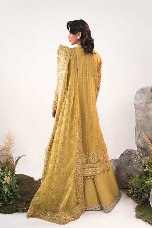 Saffron | Celeste Festive Edit 24 | Elmira -  Saffron Formal - Original Designer Dress - House of Maryam