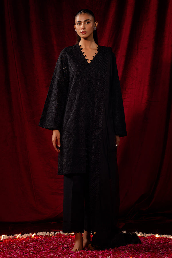 Saffron | Celestial Fall 24 |  BLACK DAHLIA -  Saffron Ladies Clothes - Original Designer Dress - House of Maryam