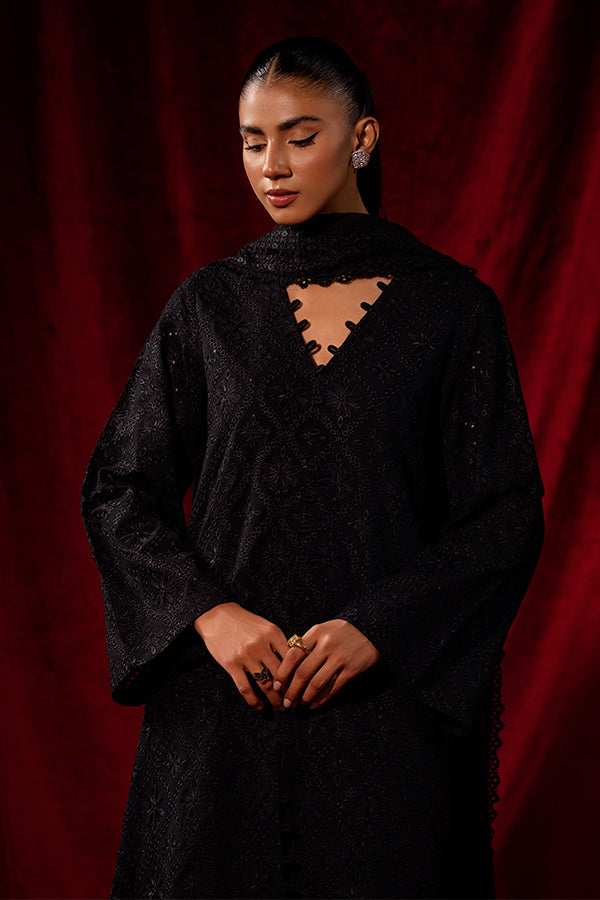 Saffron | Celestial Fall 24 |  BLACK DAHLIA -  Saffron Ladies Clothes - Original Designer Dress - House of Maryam