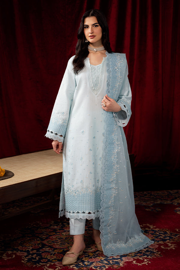 Saffron | Celestial Fall 24 |  BLUE MIRAGE -  Saffron Ladies Clothes - Original Designer Dress - House of Maryam