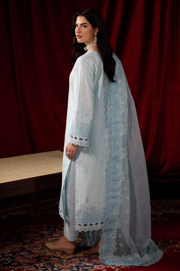 Saffron | Celestial Fall 24 |  BLUE MIRAGE -  Saffron Ladies Clothes - Original Designer Dress - House of Maryam