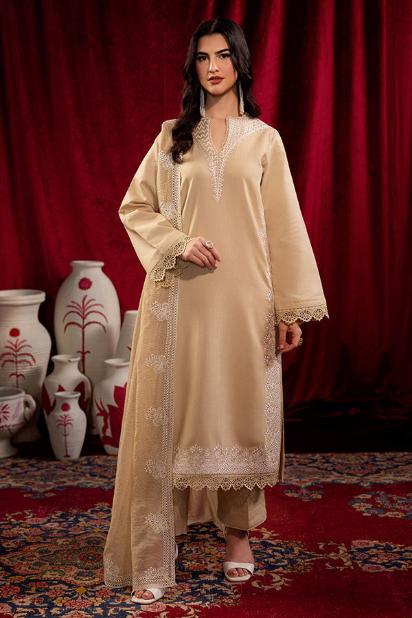 Saffron | Celestial Fall 24 |  FROSTED BEIGE -  Saffron Ladies Clothes - Original Designer Dress - House of Maryam