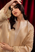 Saffron | Celestial Fall 24 |  FROSTED BEIGE -  Saffron Ladies Clothes - Original Designer Dress - House of Maryam