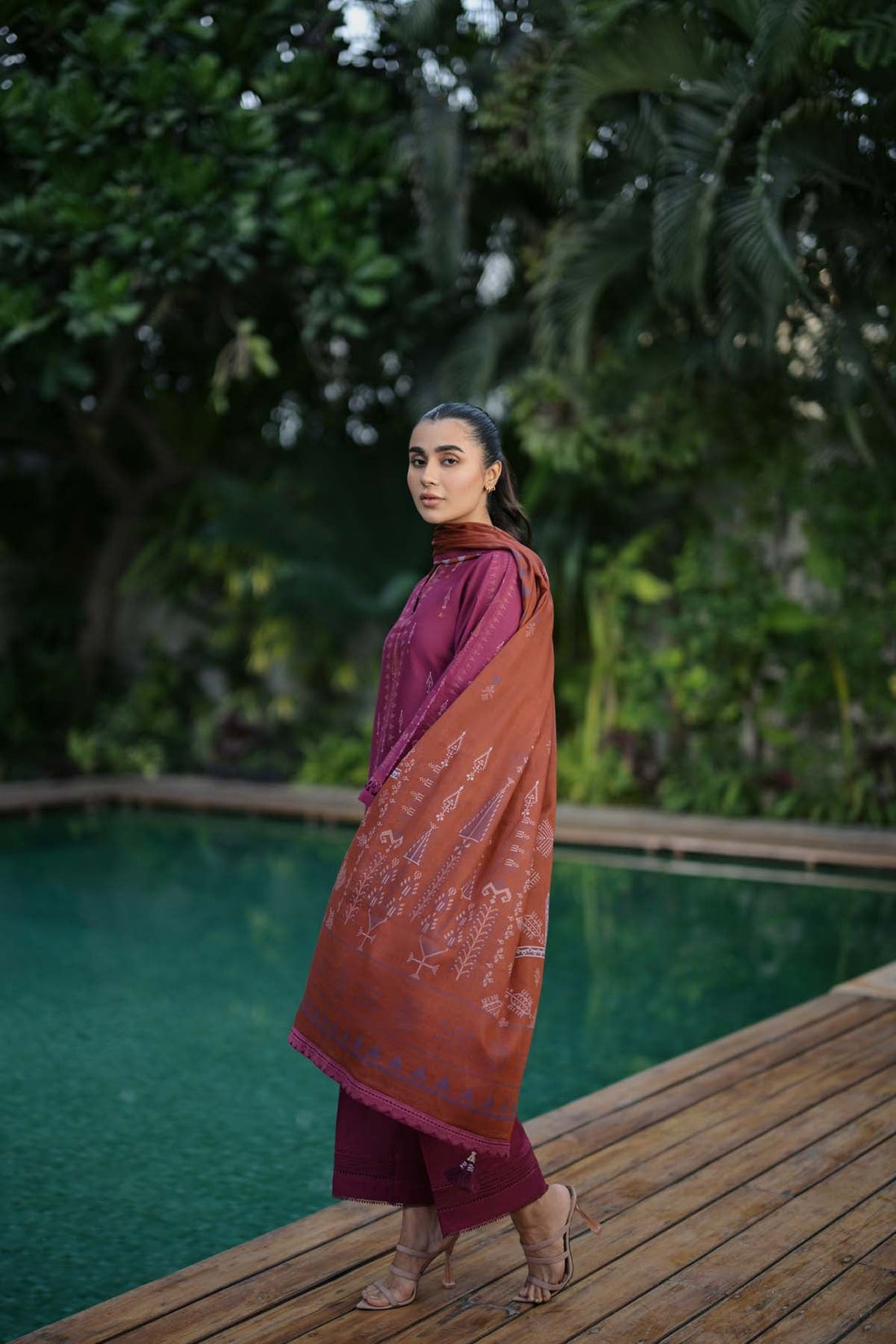 Sahar | Print Edit SS24 | P-25 -  Sahar Luxury - Original Designer Dress - House of Maryam