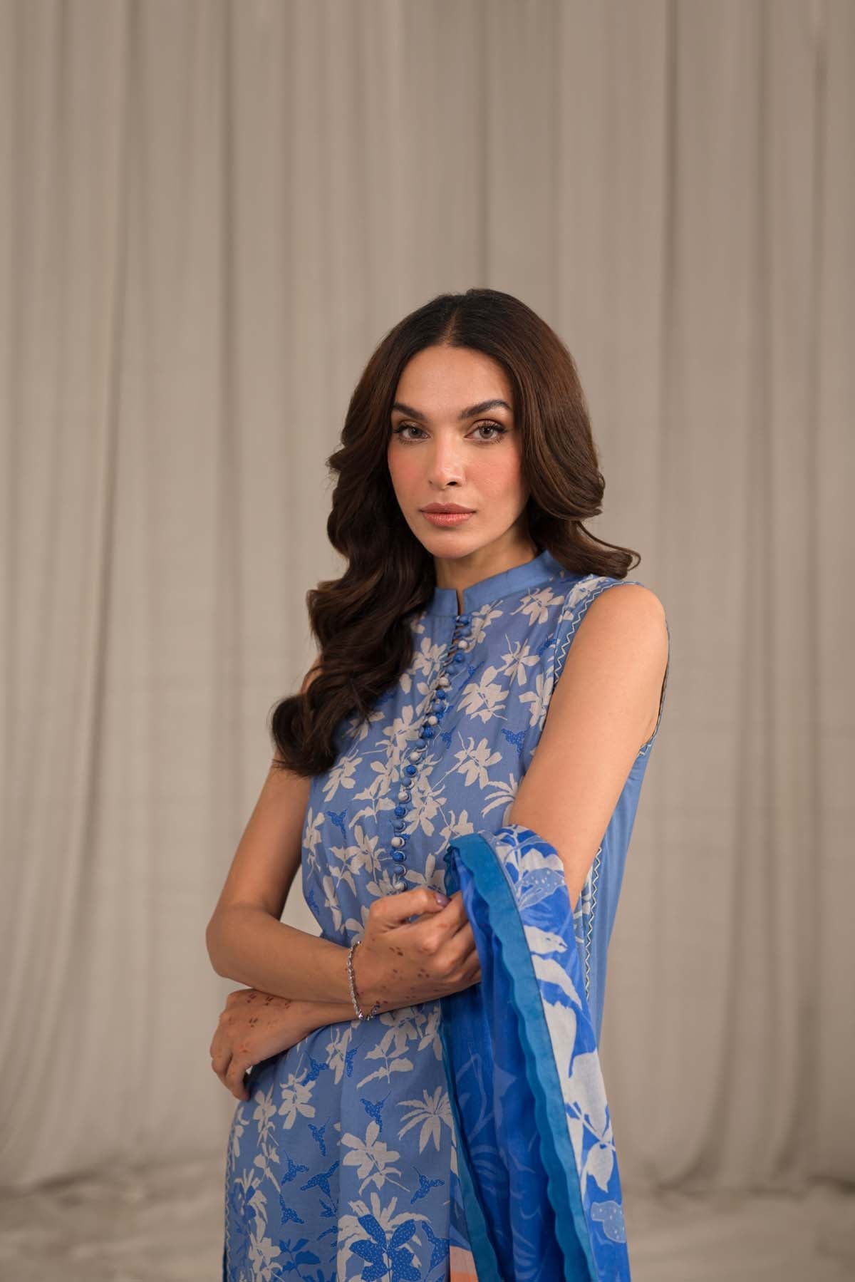 Sahar | Print Edit SS24 | P-02 -  Sahar Luxury - Original Designer Dress - House of Maryam