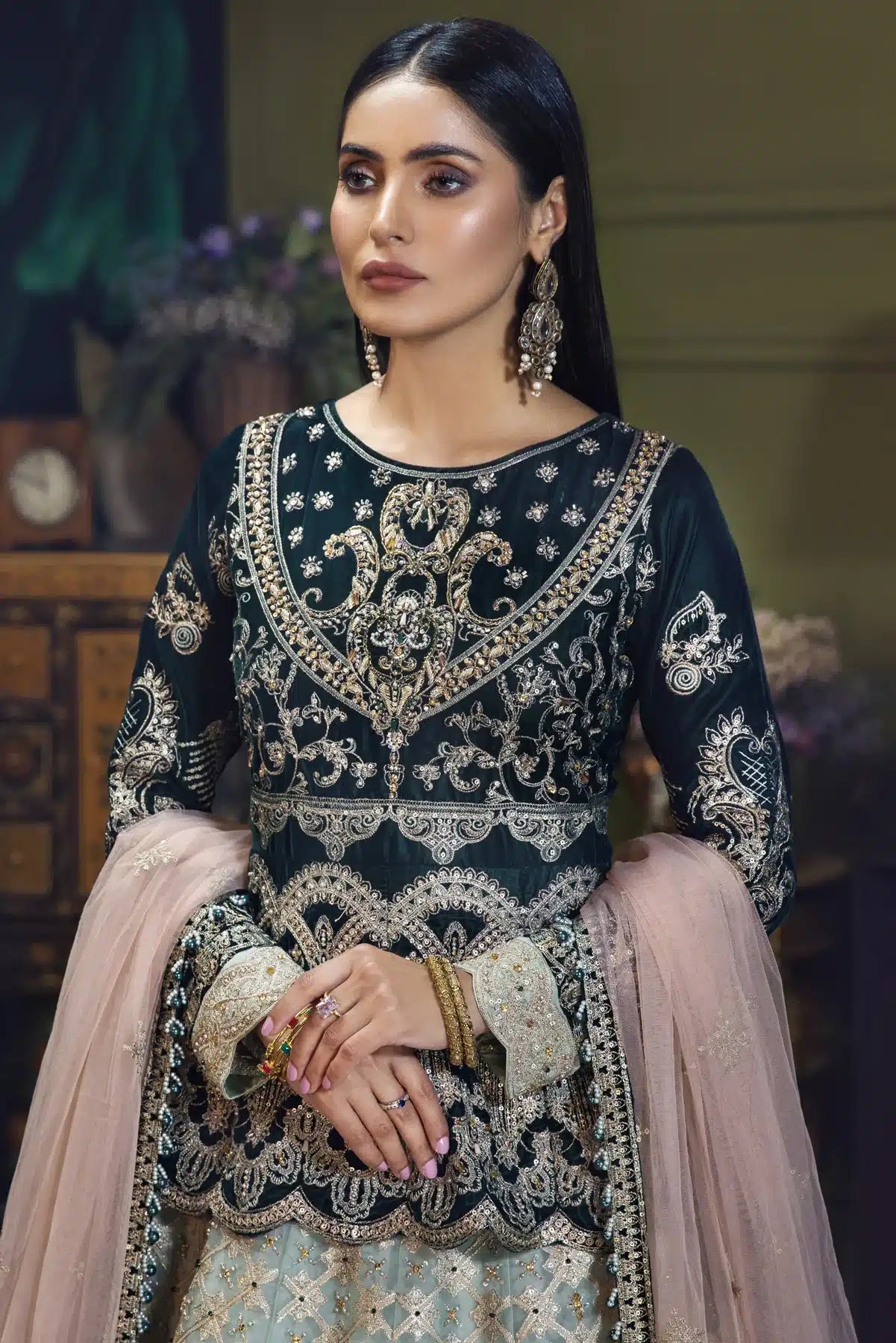 House of Nawab | Luxury Formal 2023 | Manara -  House of Nawab Formal - Original Designer Dress - House of Maryam
