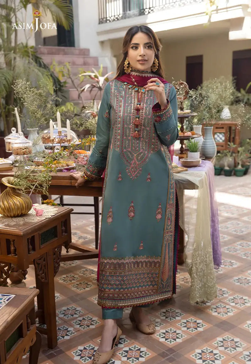 Asim Jofa | Zarq Barq Eid Edit23 | AJZB-06 -  Asim Jofa Formal - Original Designer Dress - House of Maryam