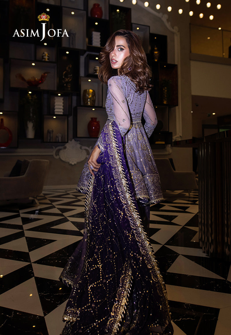 Asim Jofa | Festive Collection 25 |  AJFF-02 -  Asim Jofa Ladies Clothes - Original Designer Dress - House of Maryam