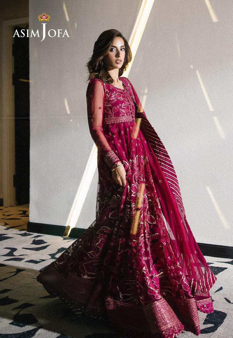 Asim Jofa | Festive Collection 25 |  AJFF-10 -  Asim Jofa Ladies Clothes - Original Designer Dress - House of Maryam