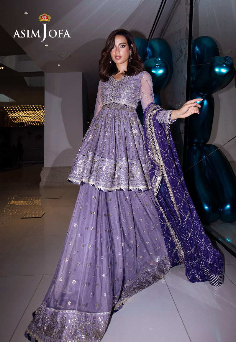 Asim Jofa | Festive Collection 25 |  AJFF-02 -  Asim Jofa Ladies Clothes - Original Designer Dress - House of Maryam