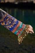 Sana Safinaz | Winter Shawl 24 | Velvet V241-004-3CP -  Sana Safinaz Ladies Clothes - Original Designer Dress - House of Maryam