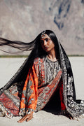 Sana Safinaz | Winter Shawl 24 | V241-007-3CP -  Sana Safinaz Ladies Clothes - Original Designer Dress - House of Maryam