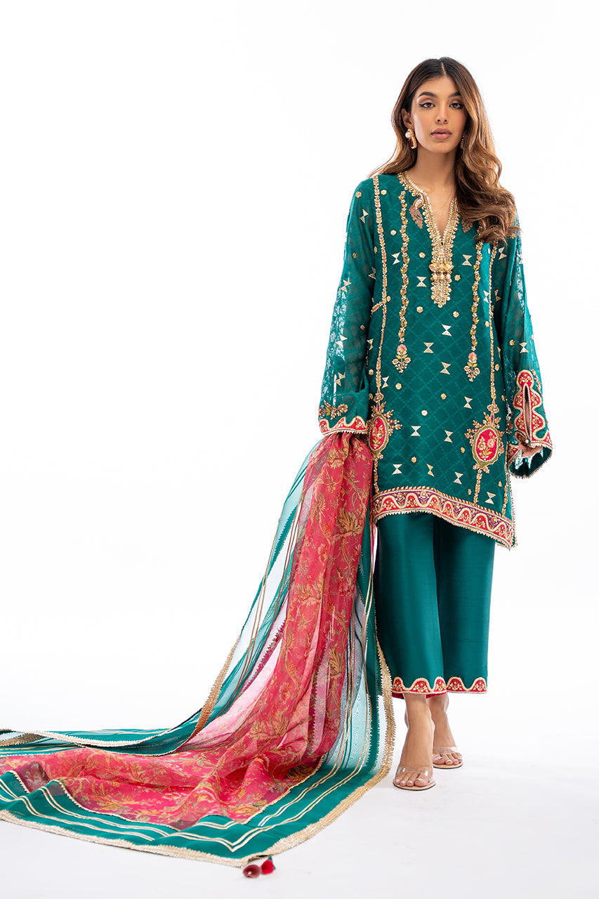 Sania Maskatiya | Eid Collection | Kinza -  Sania Maskatiya Formal - Original Designer Dress - House of Maryam