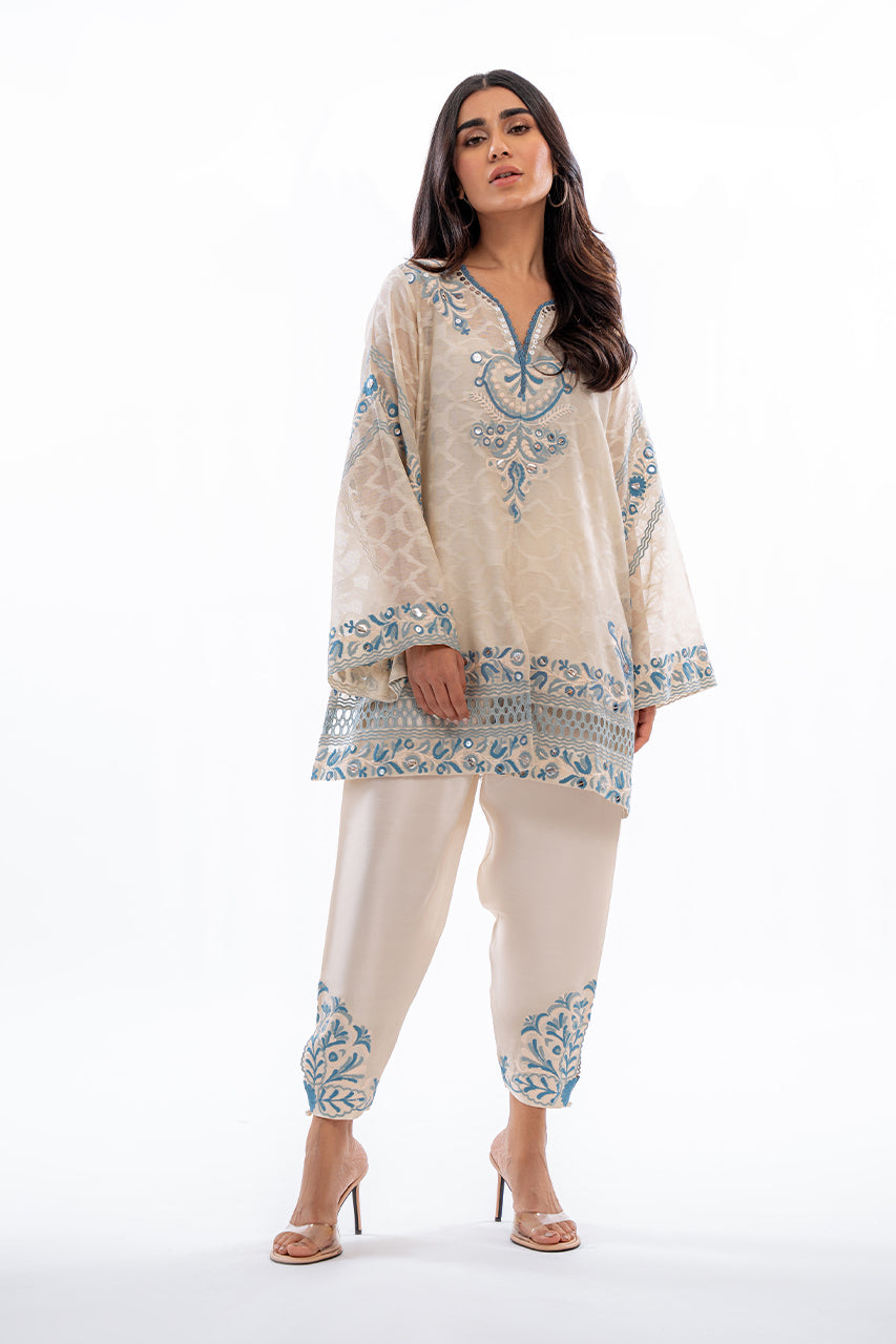 Sania Maskatiya | Eid Collection | Ezra (A) -  Sania Maskatiya Formal - Original Designer Dress - House of Maryam