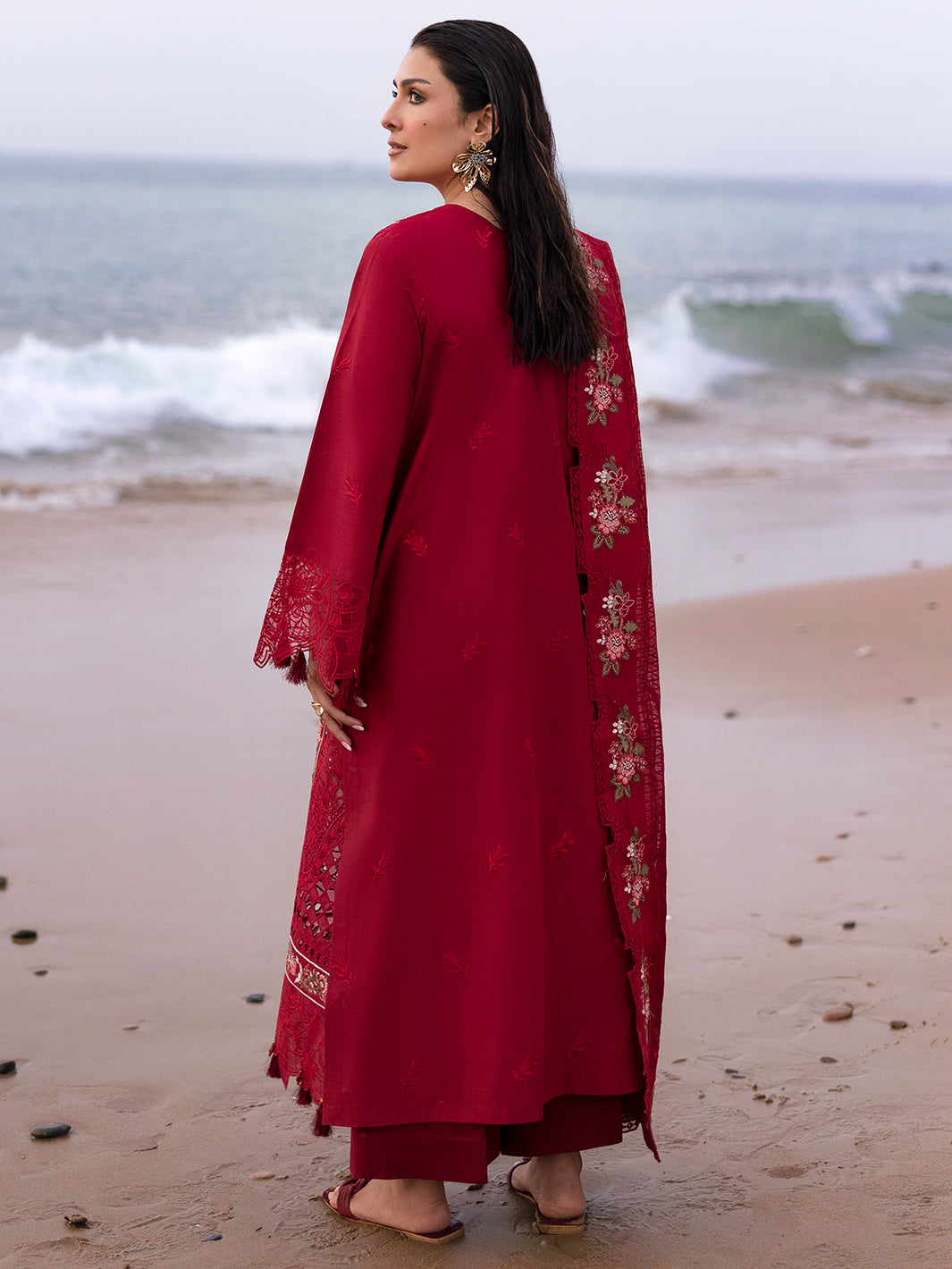 Mahnur | Sirena Luxury Lawn 25 | Scarlett -  Mahnur Ladies Clothes - Original Designer Dress - House of Maryam