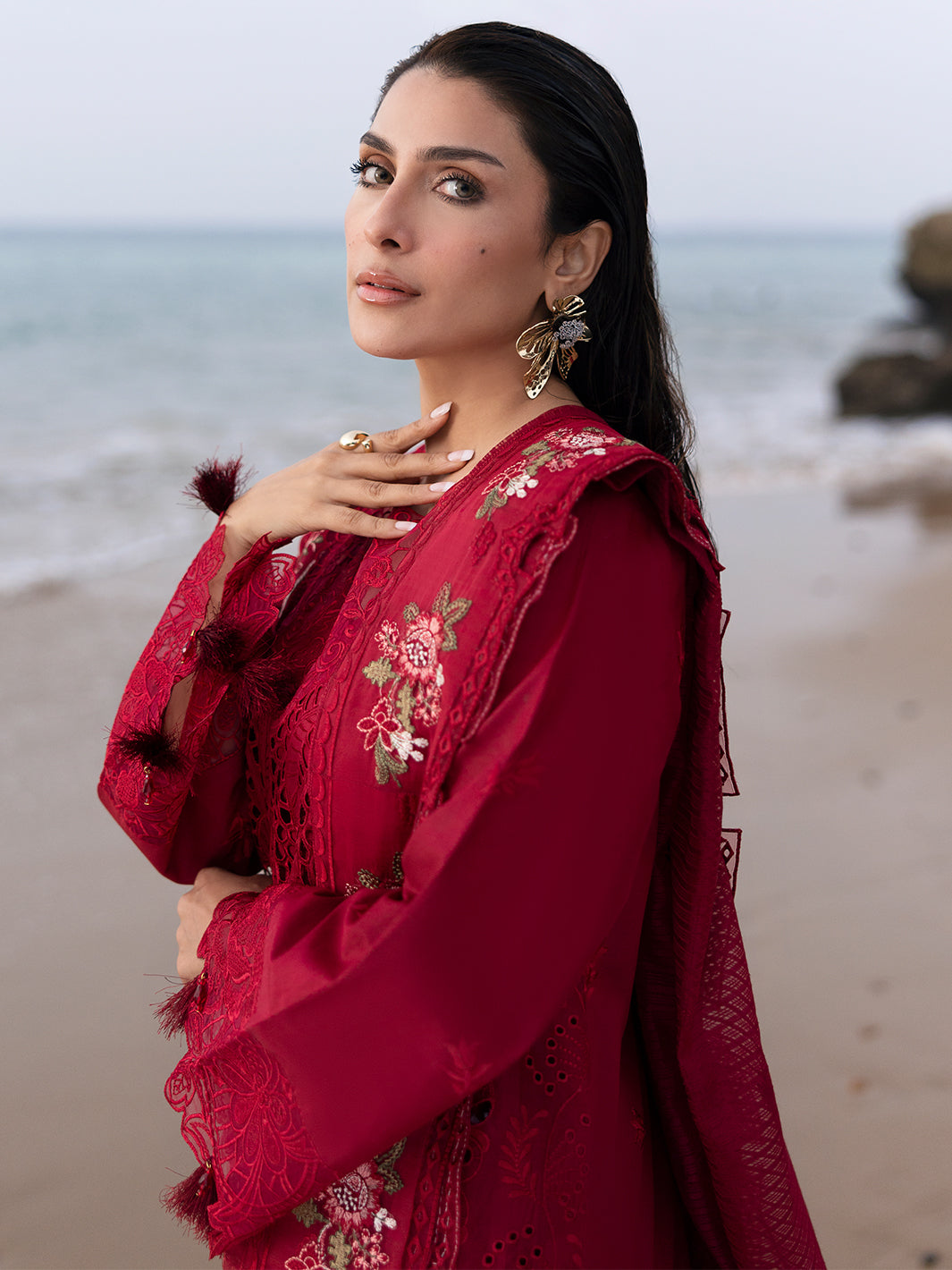 Mahnur | Sirena Luxury Lawn 25 | Scarlett -  Mahnur Ladies Clothes - Original Designer Dress - House of Maryam