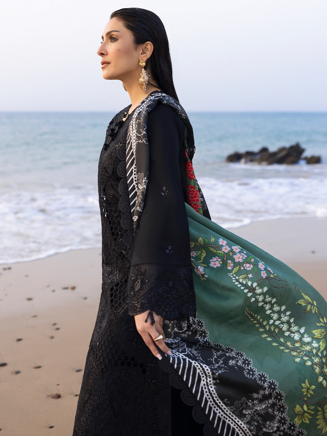 Mahnur | Sirena Luxury Lawn 25 | Sierra -  Mahnur Ladies Clothes - Original Designer Dress - House of Maryam