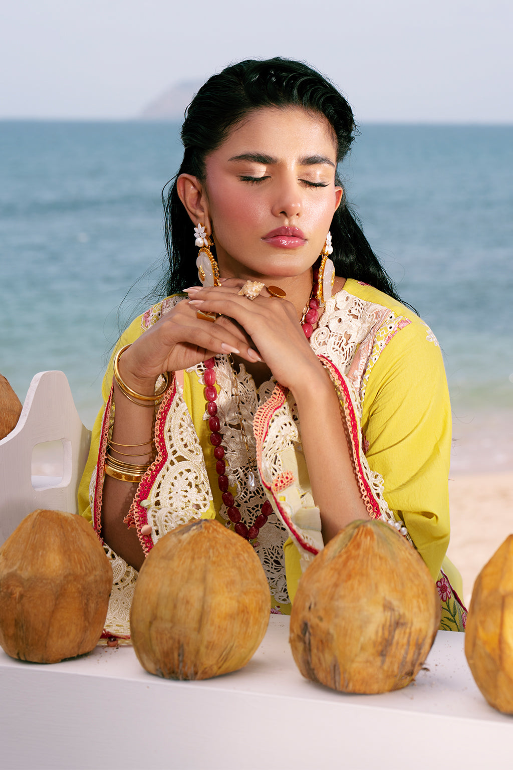 AJR Couture | Dastan Luxury Lawn 25 | Sunset -  AJR Couture Ladies Clothes - Original Designer Dress - House of Maryam