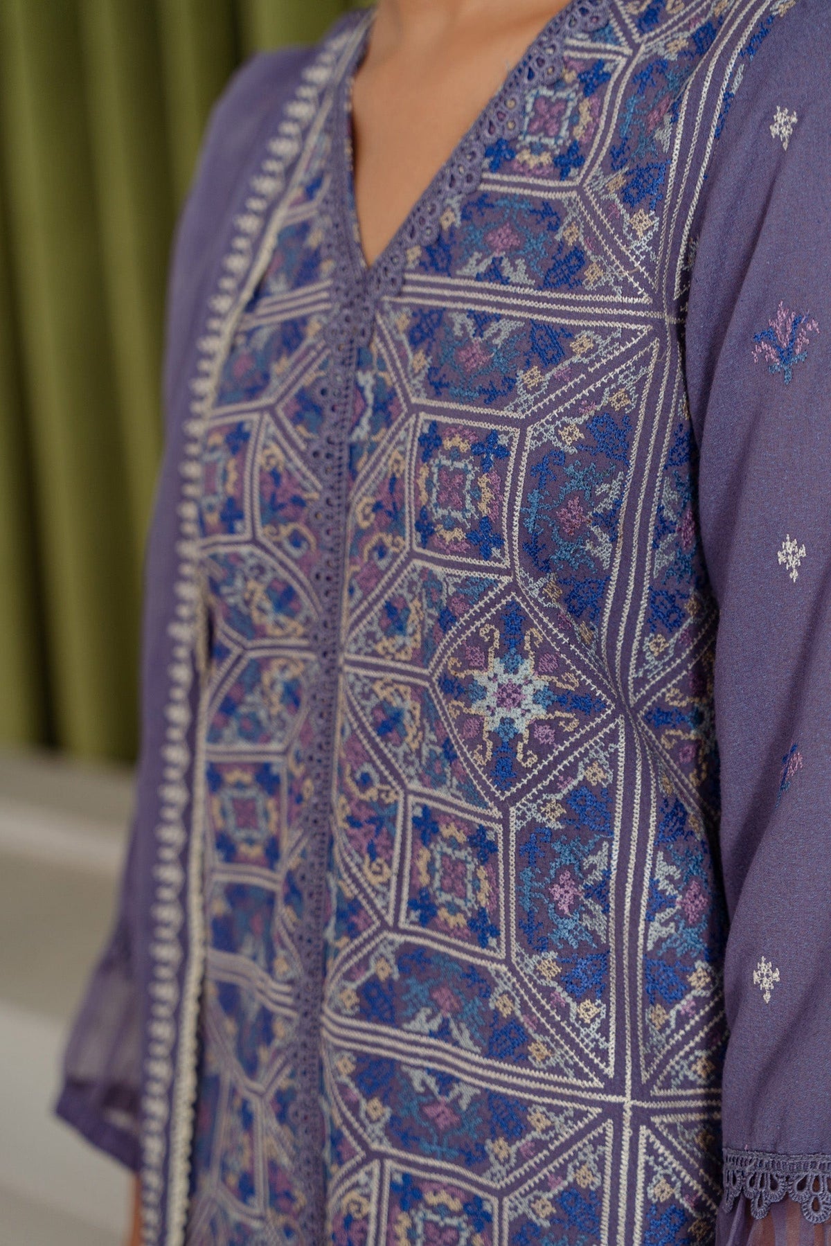 Taana Baana | Manzil Winter |  B3400A -  Taana Baana Ladies Clothes - Original Designer Dress - House of Maryam