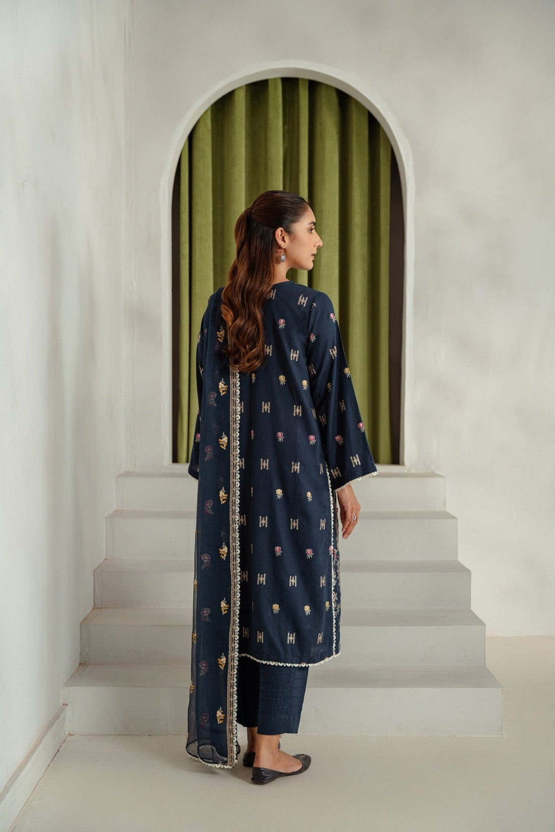 Taana Baana | Manzil Winter |  M3404B -  Taana Baana Ladies Clothes - Original Designer Dress - House of Maryam