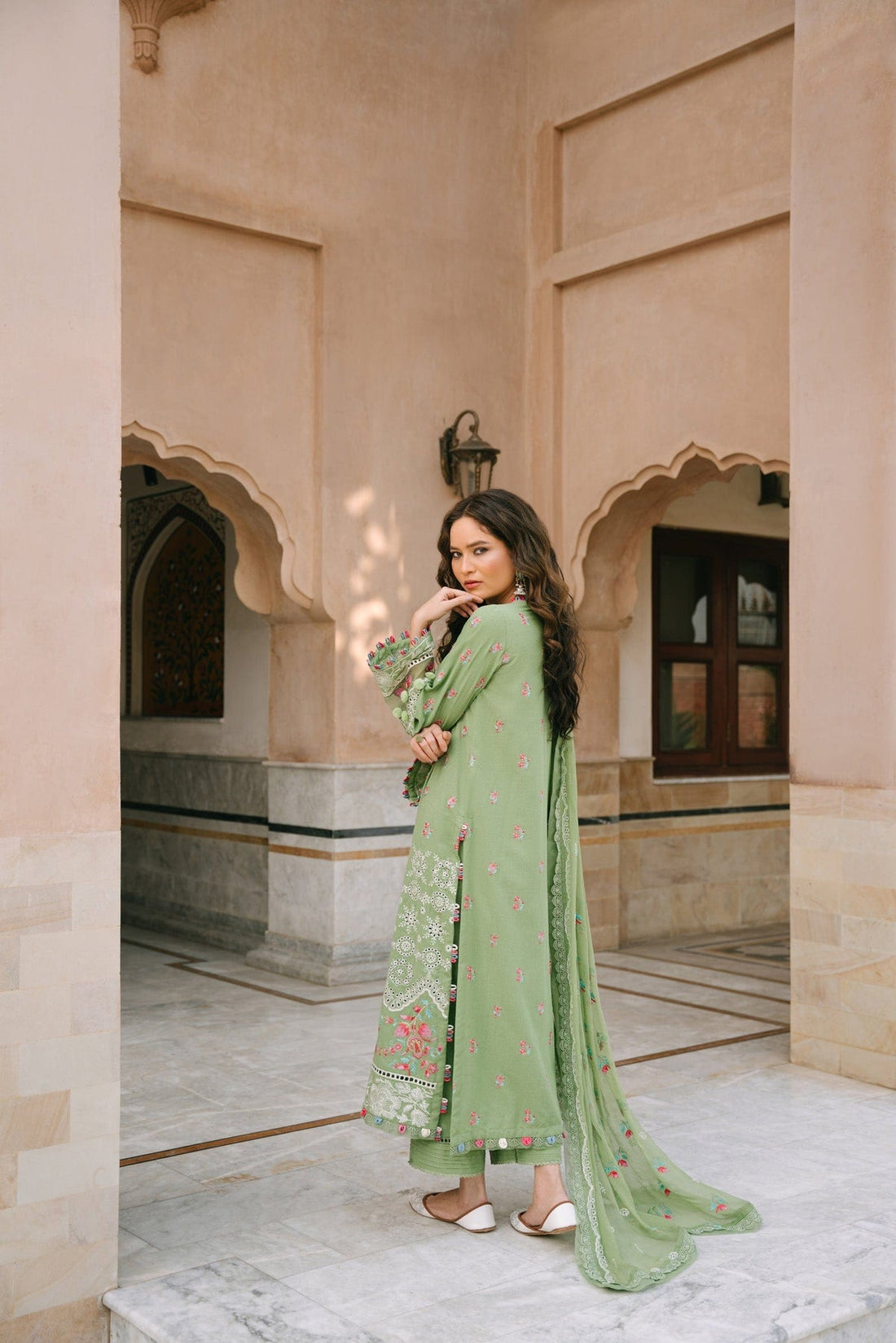 Taana Baana | Manzil Winter |  B3399 -  Taana Baana Ladies Clothes - Original Designer Dress - House of Maryam