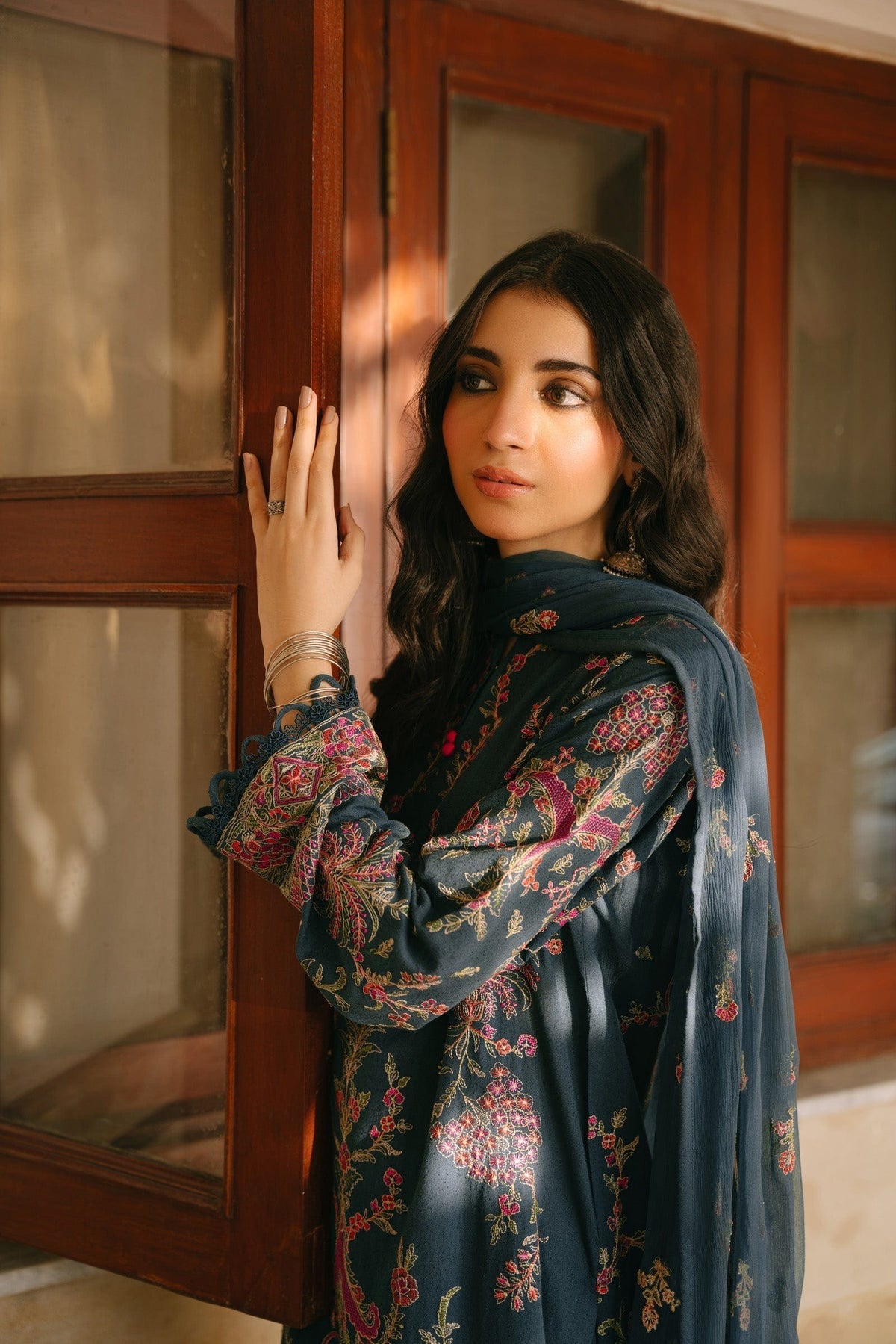 Taana Baana | Manzil Winter |  B3398 -  Taana Baana Ladies Clothes - Original Designer Dress - House of Maryam