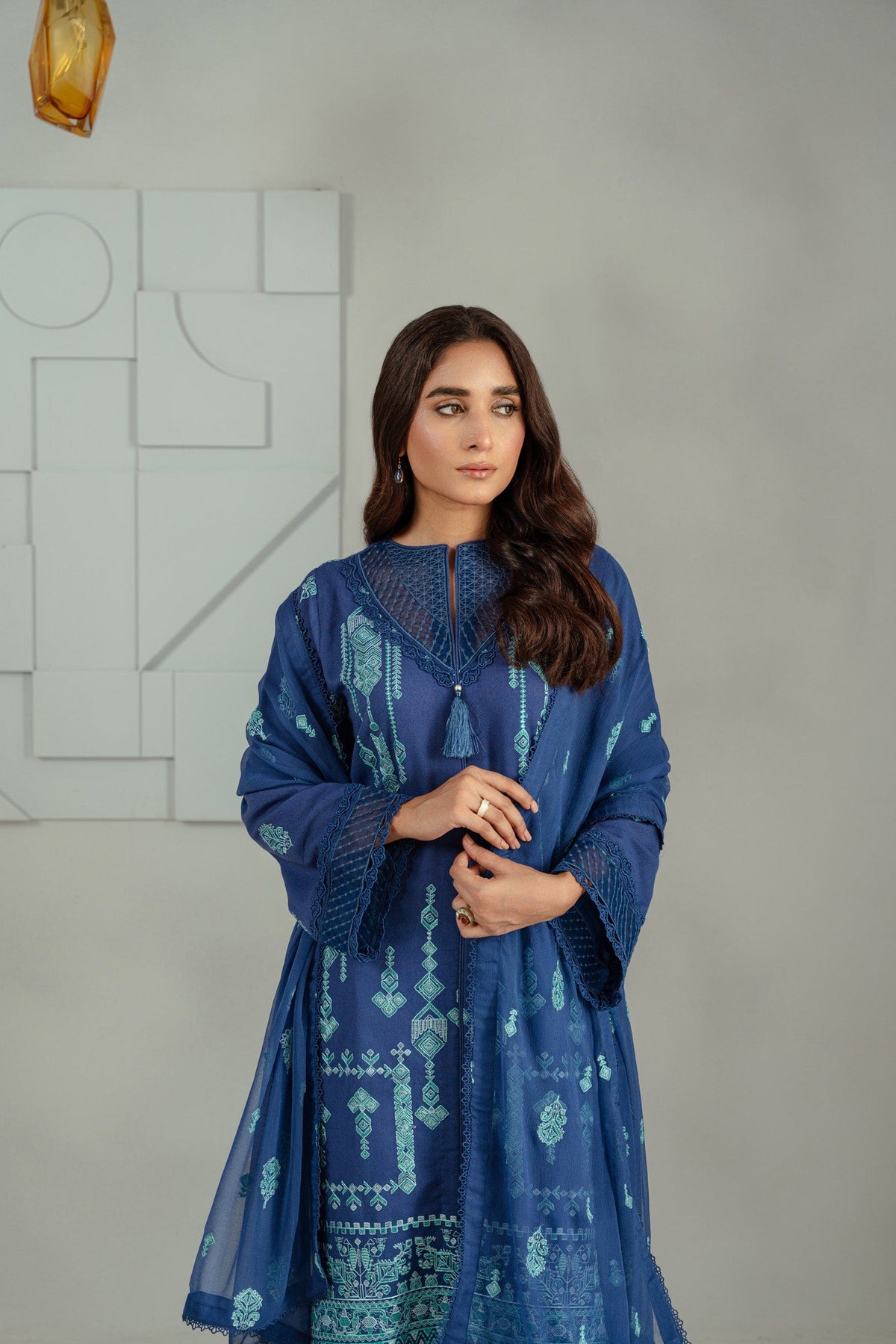 Taana Baana | Manzil Winter |  S3391A -  Taana Baana Ladies Clothes - Original Designer Dress - House of Maryam