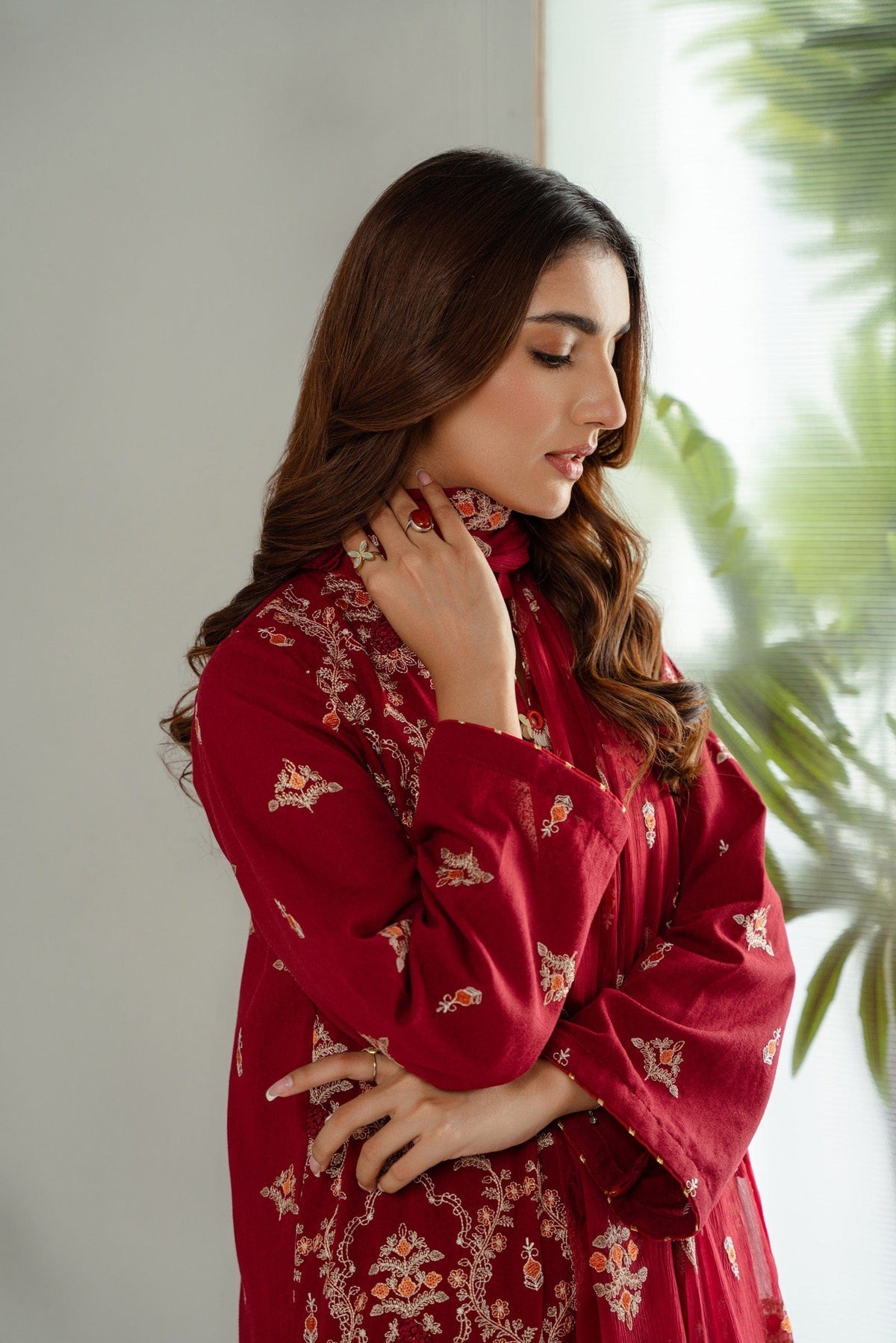 Taana Baana | Manzil Winter |  M3406A -  Taana Baana Ladies Clothes - Original Designer Dress - House of Maryam