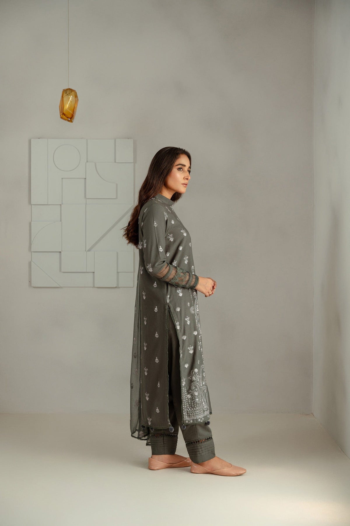 Taana Baana | Manzil Winter |  S3390A -  Taana Baana Ladies Clothes - Original Designer Dress - House of Maryam