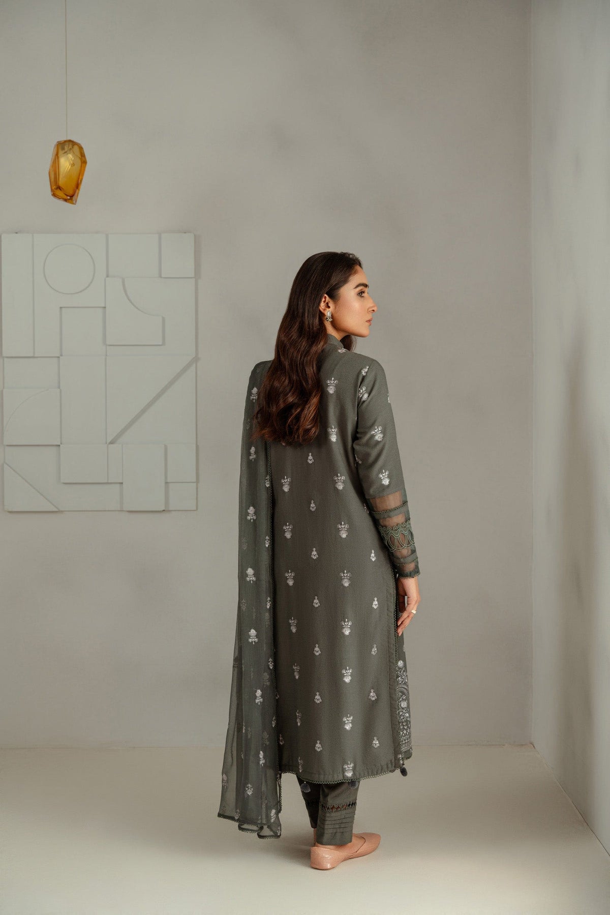 Taana Baana | Manzil Winter |  S3390A -  Taana Baana Ladies Clothes - Original Designer Dress - House of Maryam