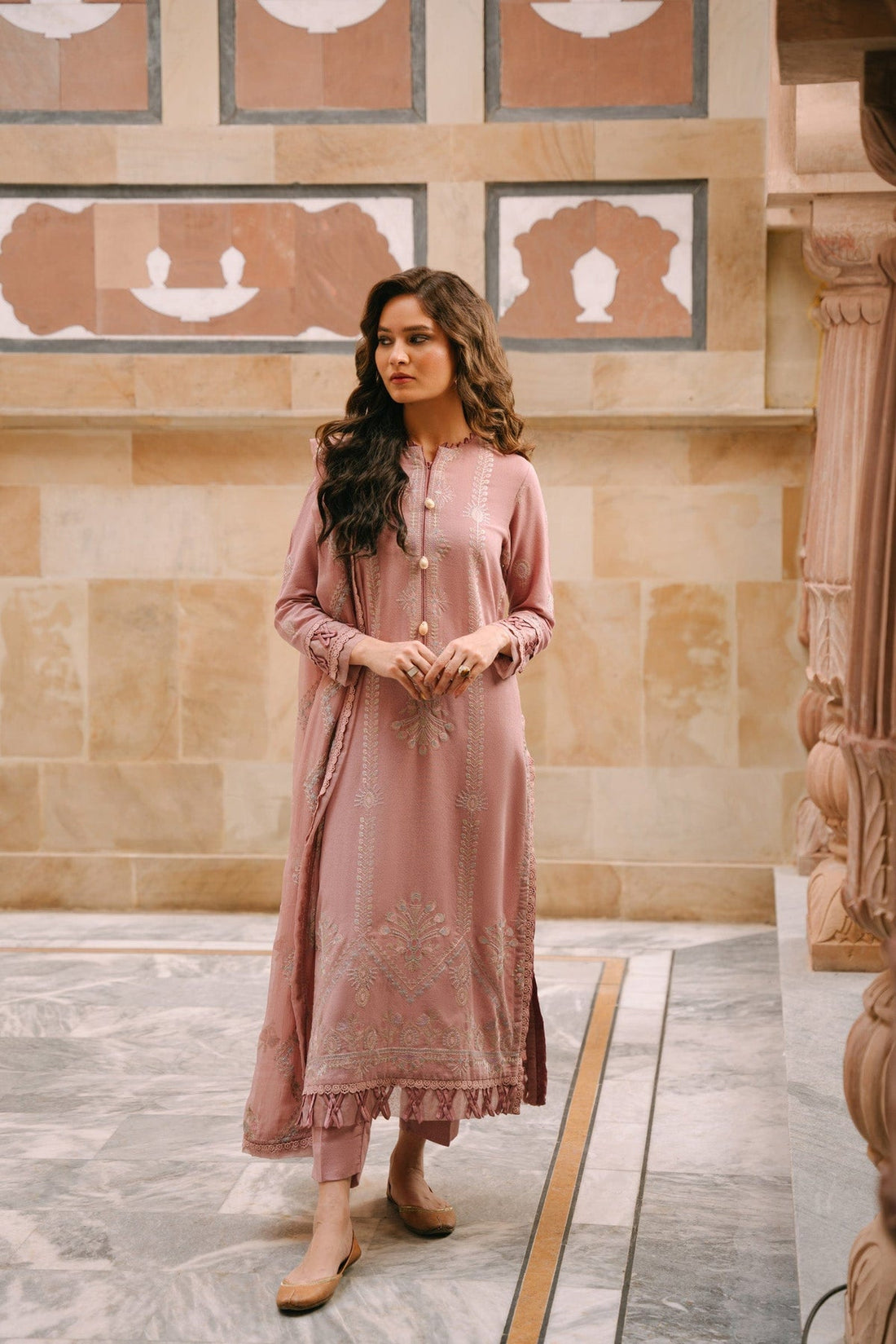 Taana Baana | Manzil Winter |  S3389A -  Taana Baana Ladies Clothes - Original Designer Dress - House of Maryam
