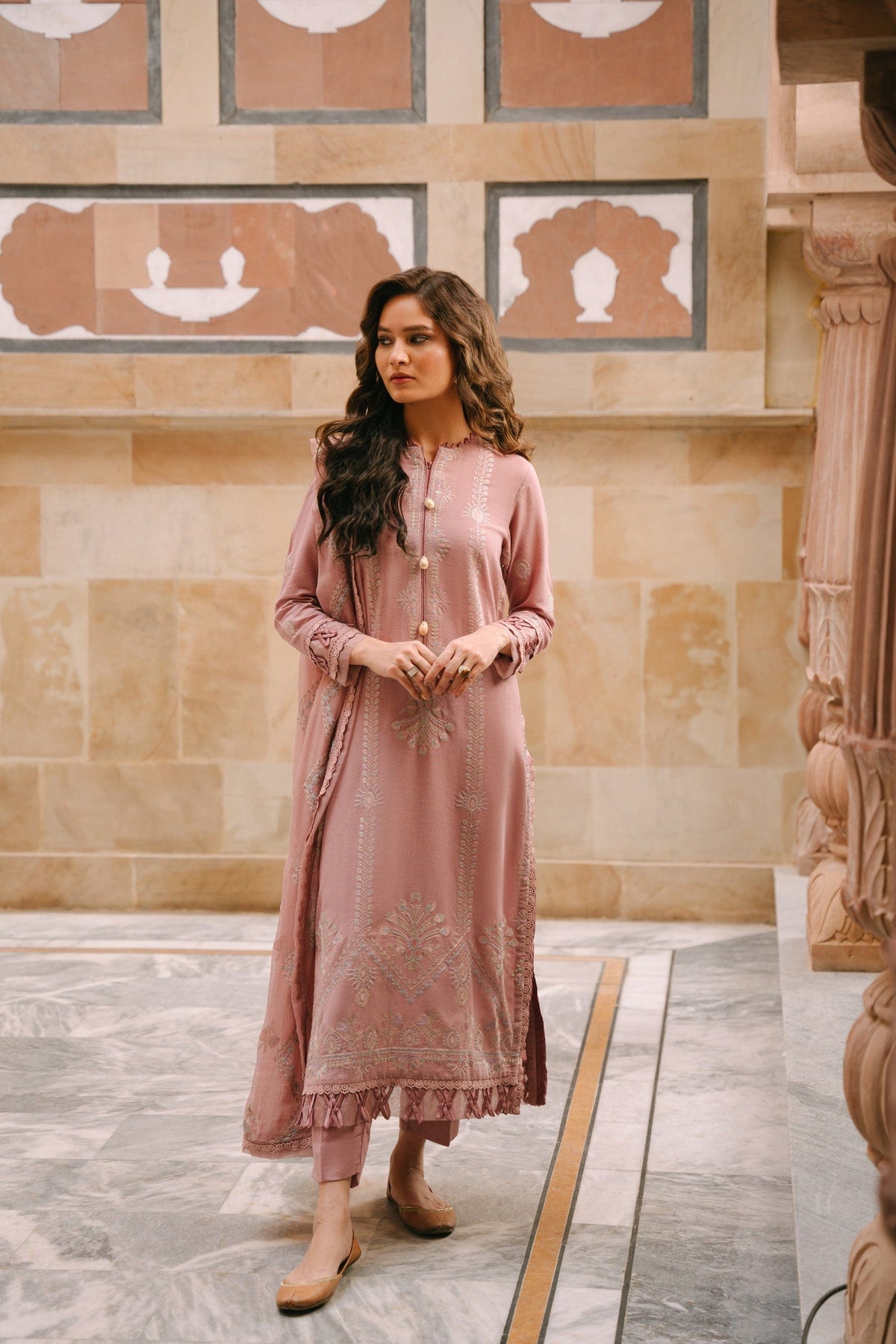Taana Baana | Manzil Winter |  S3389A -  Taana Baana Ladies Clothes - Original Designer Dress - House of Maryam