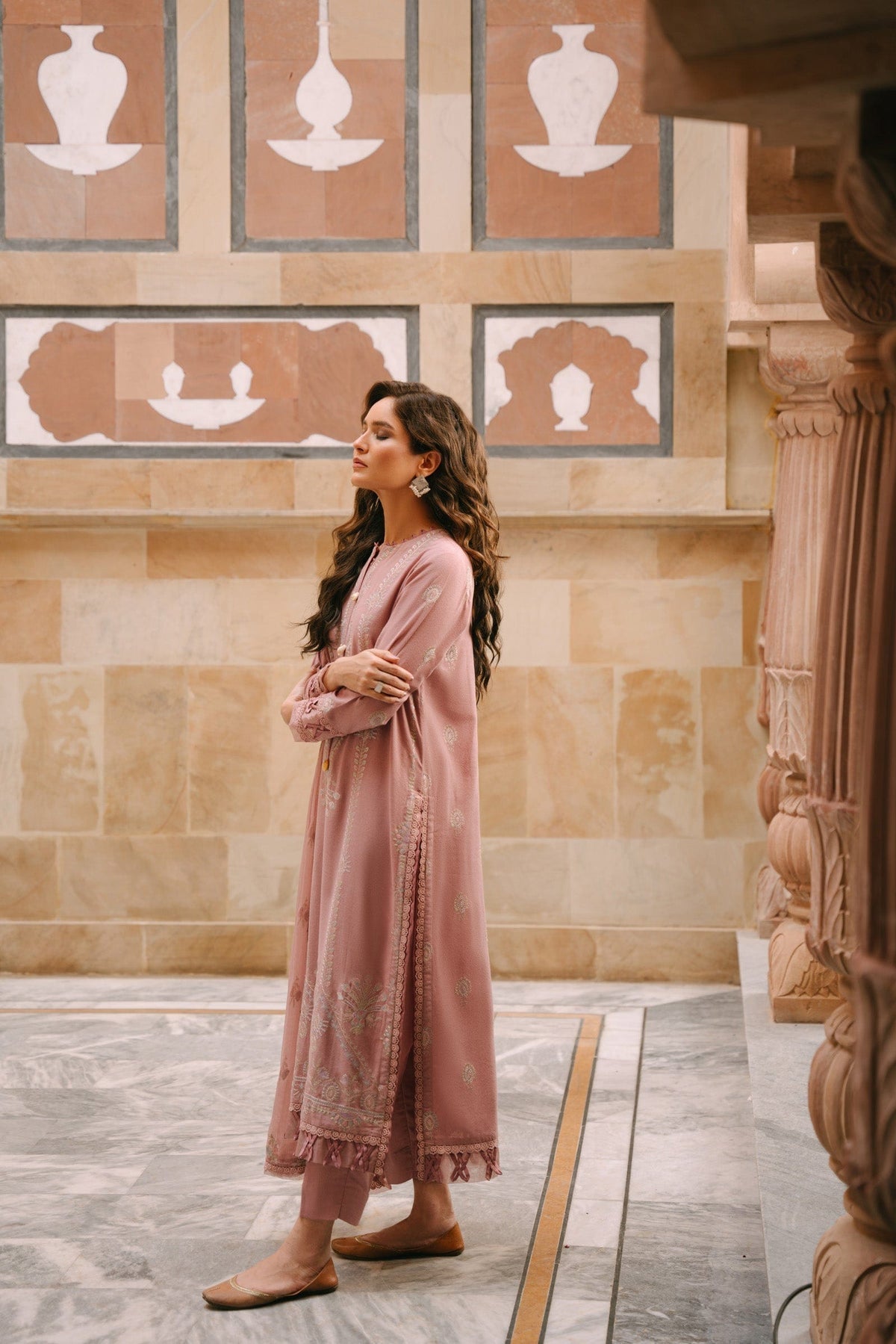 Taana Baana | Manzil Winter |  S3389A -  Taana Baana Ladies Clothes - Original Designer Dress - House of Maryam
