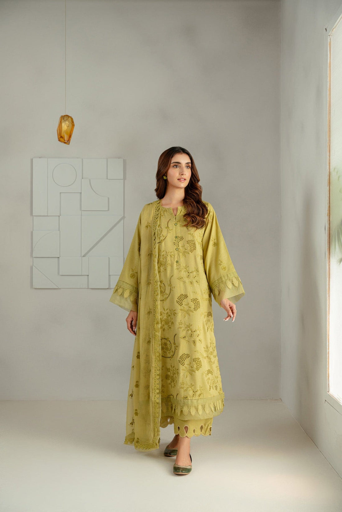 Taana Baana | Manzil Winter |  C3416A -  Taana Baana Ladies Clothes - Original Designer Dress - House of Maryam