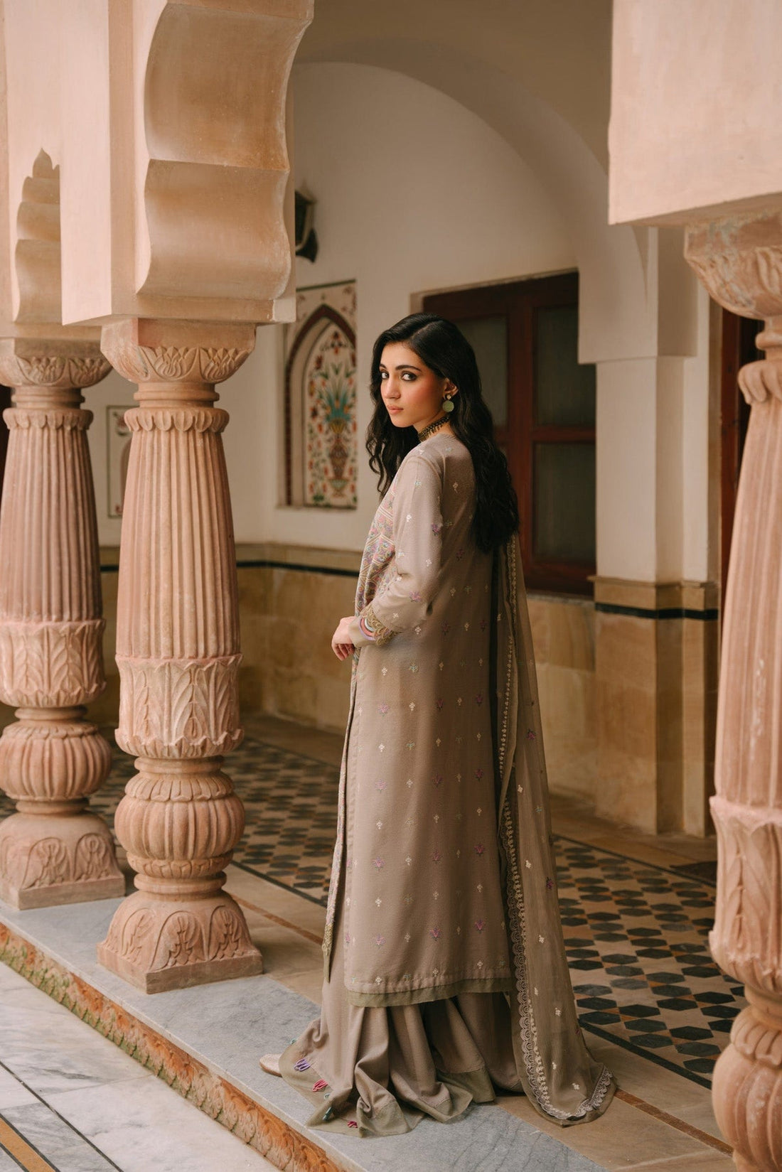 Taana Baana | Manzil Winter |  B3400B -  Taana Baana Ladies Clothes - Original Designer Dress - House of Maryam