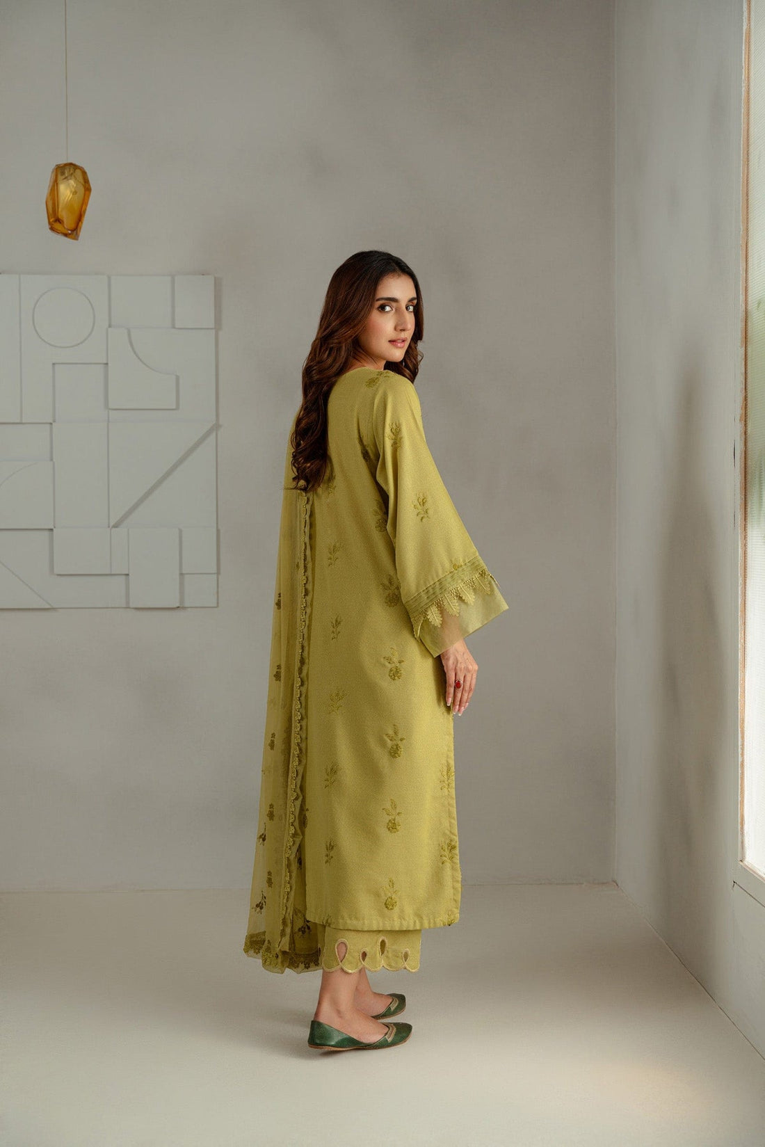 Taana Baana | Manzil Winter |  C3416A -  Taana Baana Ladies Clothes - Original Designer Dress - House of Maryam