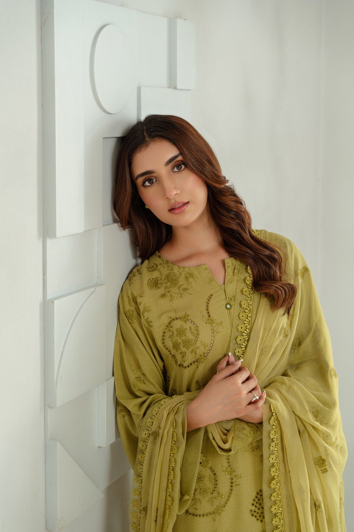 Taana Baana | Manzil Winter |  C3416A -  Taana Baana Ladies Clothes - Original Designer Dress - House of Maryam