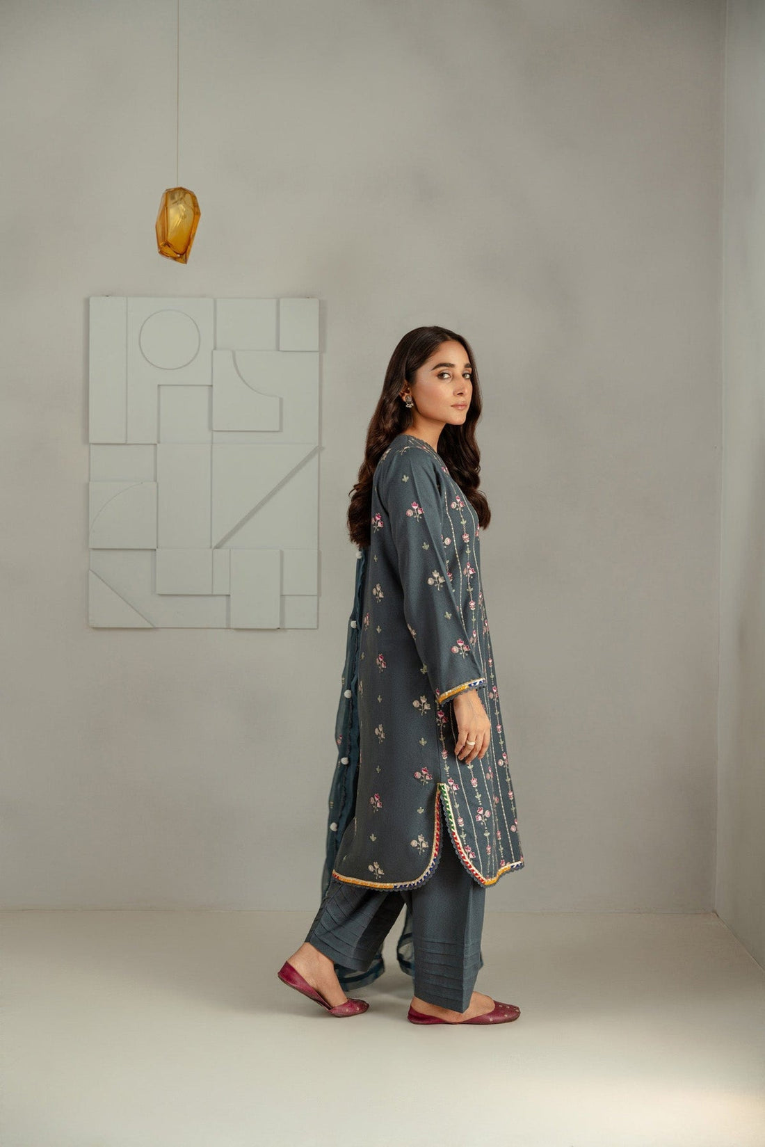 Taana Baana | Manzil Winter |  C3413A -  Taana Baana Ladies Clothes - Original Designer Dress - House of Maryam