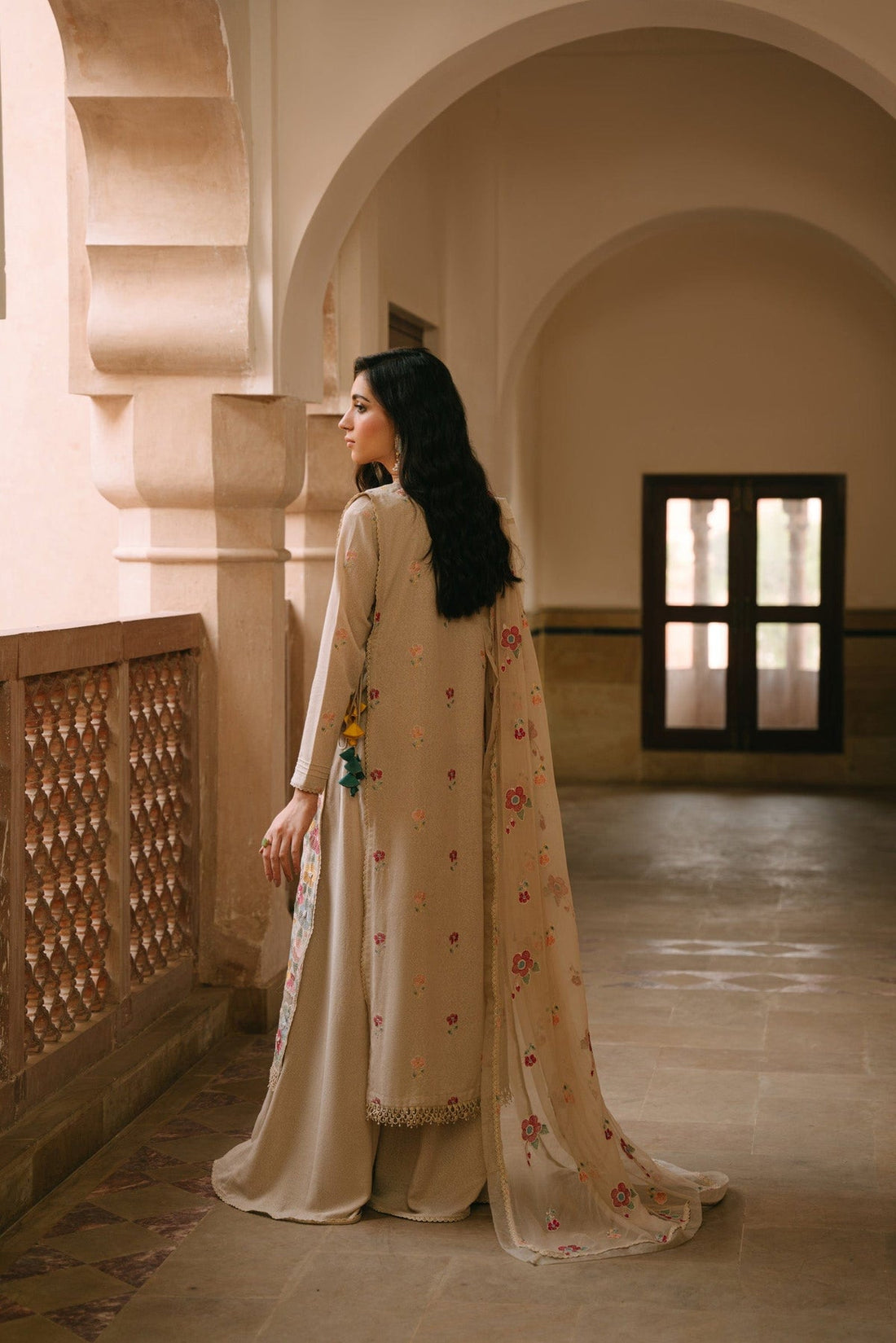 Taana Baana | Manzil Winter |  M3407A -  Taana Baana Ladies Clothes - Original Designer Dress - House of Maryam