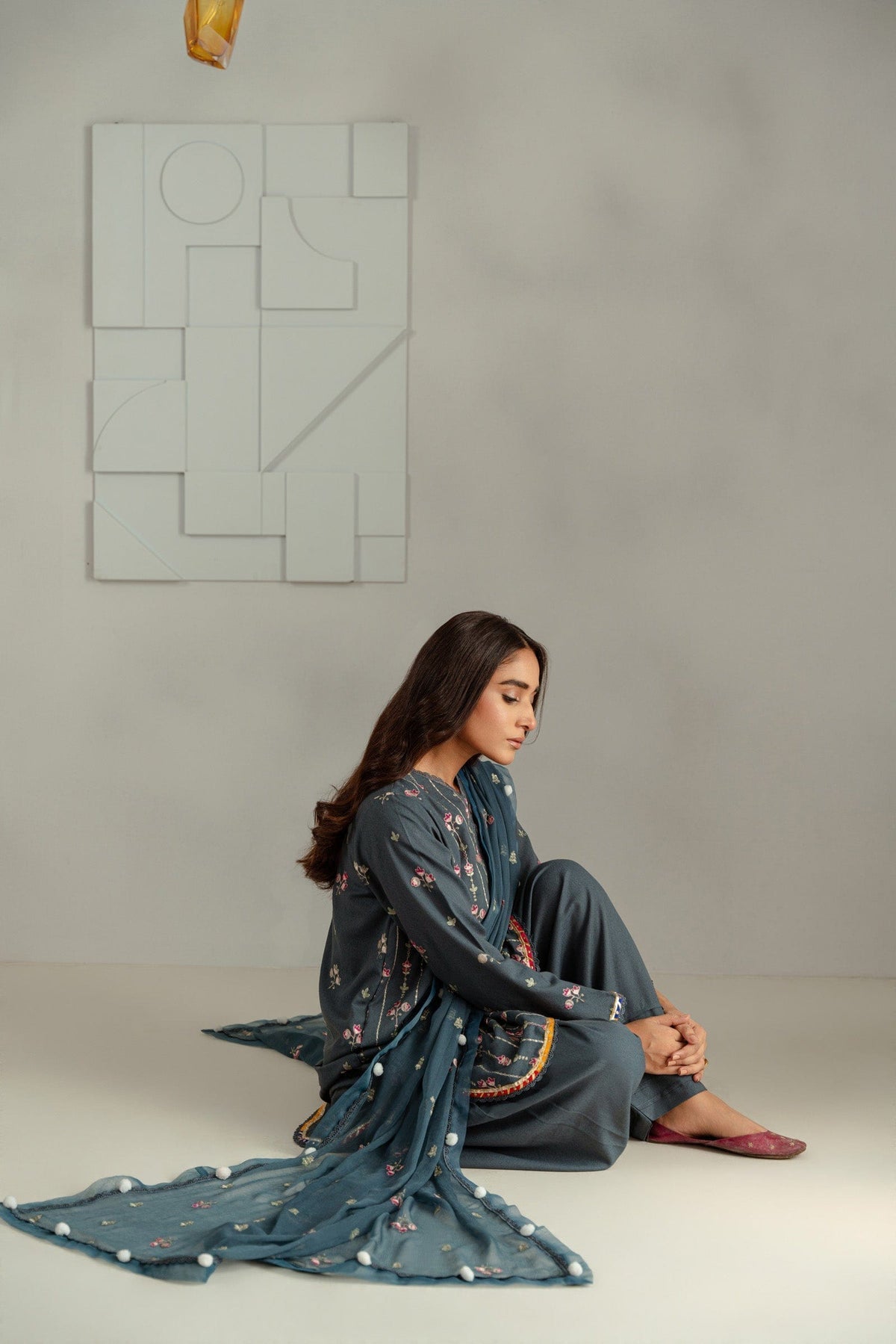 Taana Baana | Manzil Winter |  C3413A -  Taana Baana Ladies Clothes - Original Designer Dress - House of Maryam