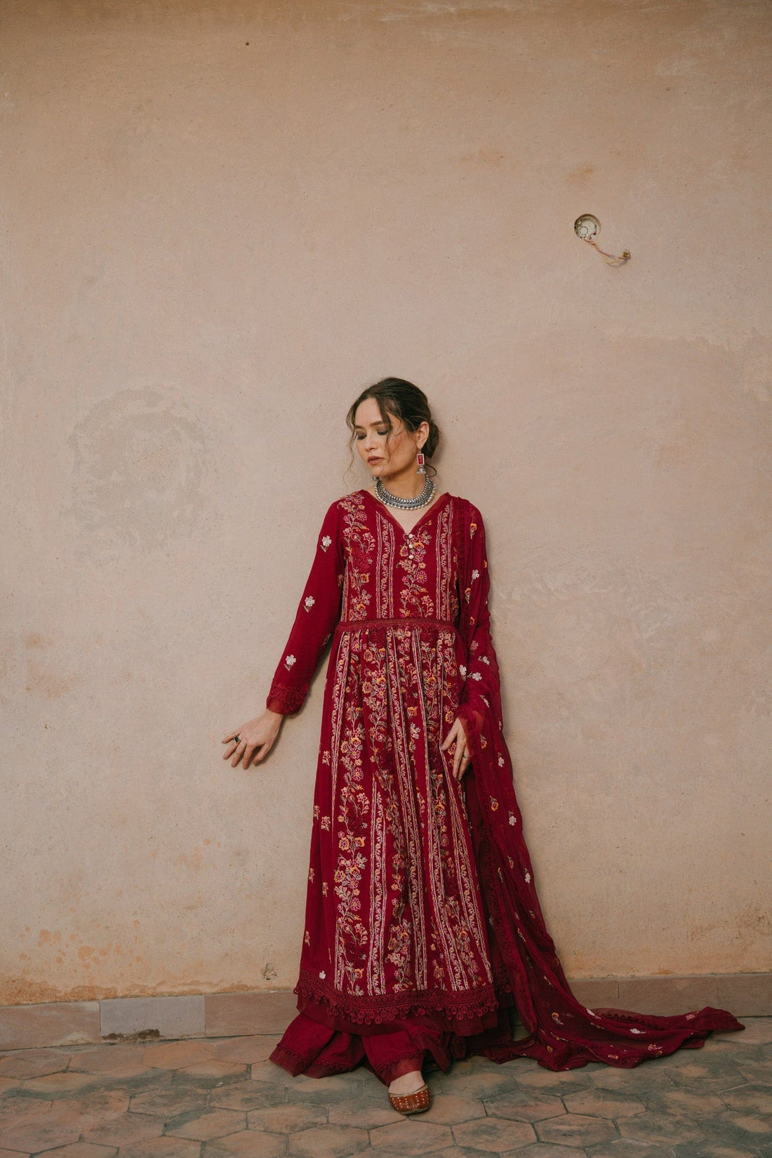 Taana Baana | Manzil Winter |  M3402B -  Taana Baana Ladies Clothes - Original Designer Dress - House of Maryam
