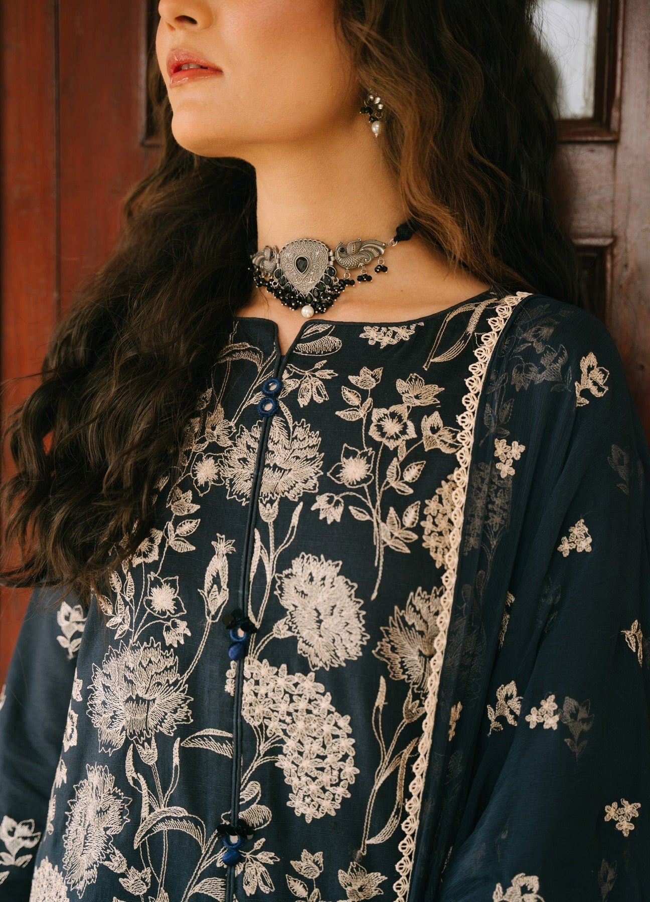 Taana Baana | Manzil Winter |  C3412B -  Taana Baana Ladies Clothes - Original Designer Dress - House of Maryam