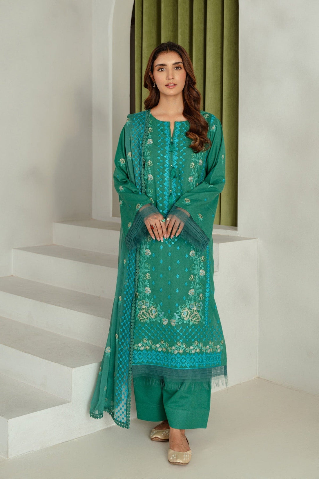 Taana Baana | Manzil Winter |  S3392 -  Taana Baana Ladies Clothes - Original Designer Dress - House of Maryam
