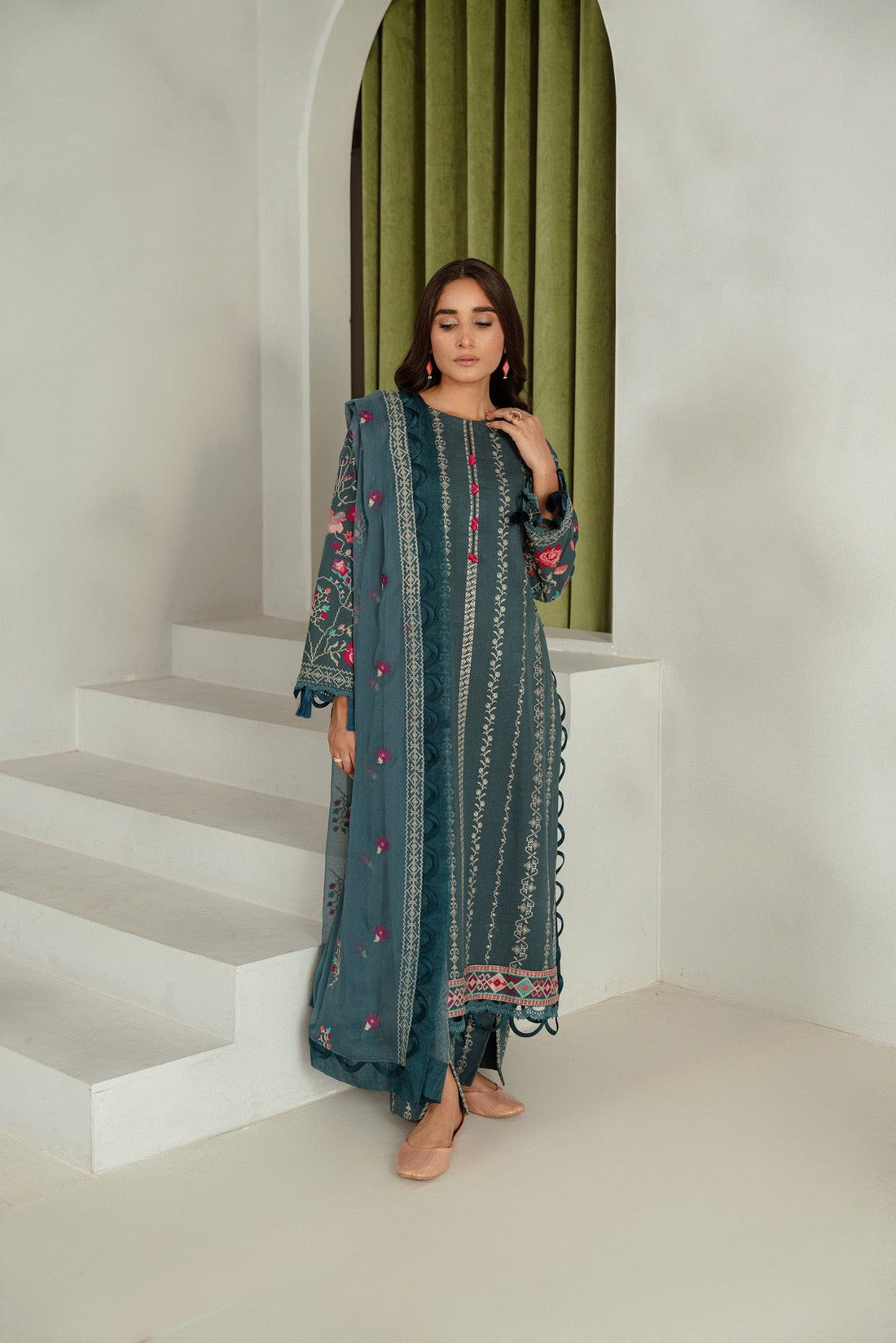 Taana Baana | Manzil Winter |  C3410B -  Taana Baana Ladies Clothes - Original Designer Dress - House of Maryam