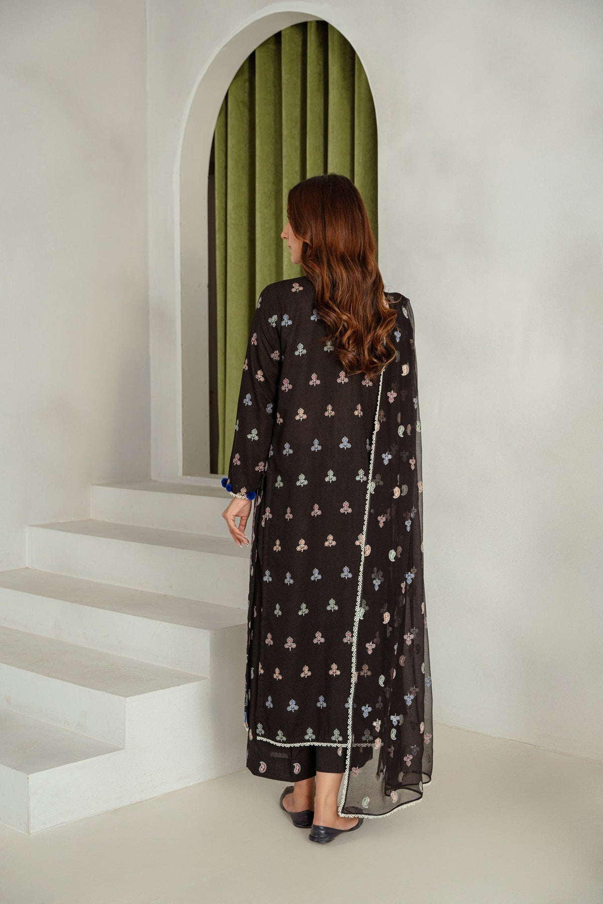 Taana Baana | Manzil Winter |  S3395B -  Taana Baana Ladies Clothes - Original Designer Dress - House of Maryam