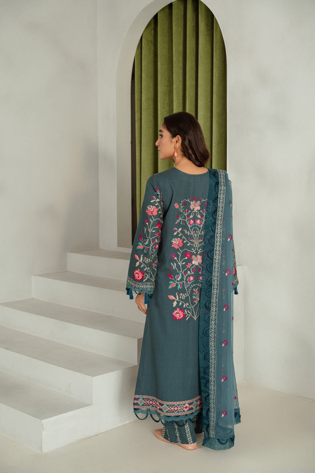 Taana Baana | Manzil Winter |  C3410B -  Taana Baana Ladies Clothes - Original Designer Dress - House of Maryam