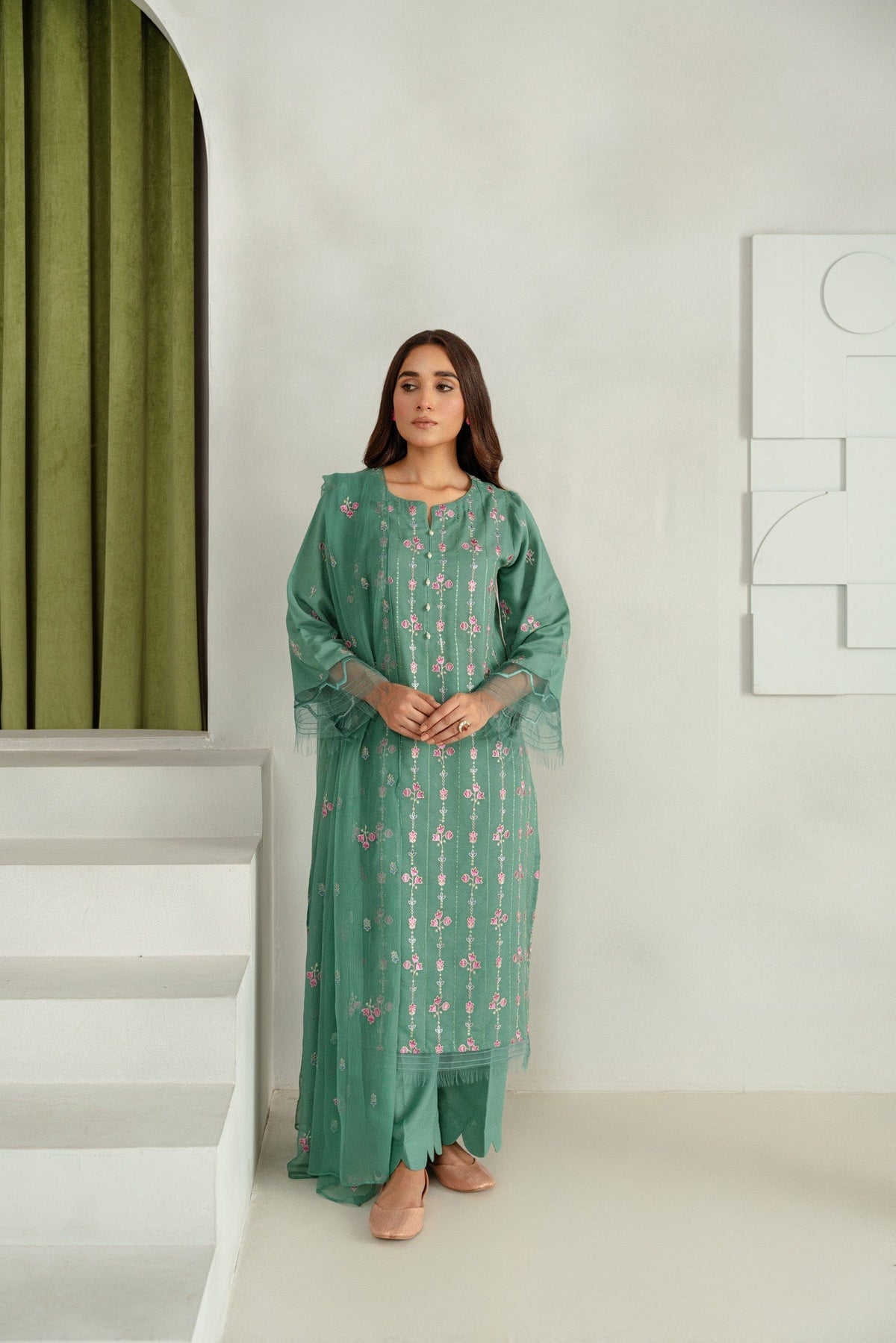 Taana Baana | Manzil Winter |  C3413B -  Taana Baana Ladies Clothes - Original Designer Dress - House of Maryam