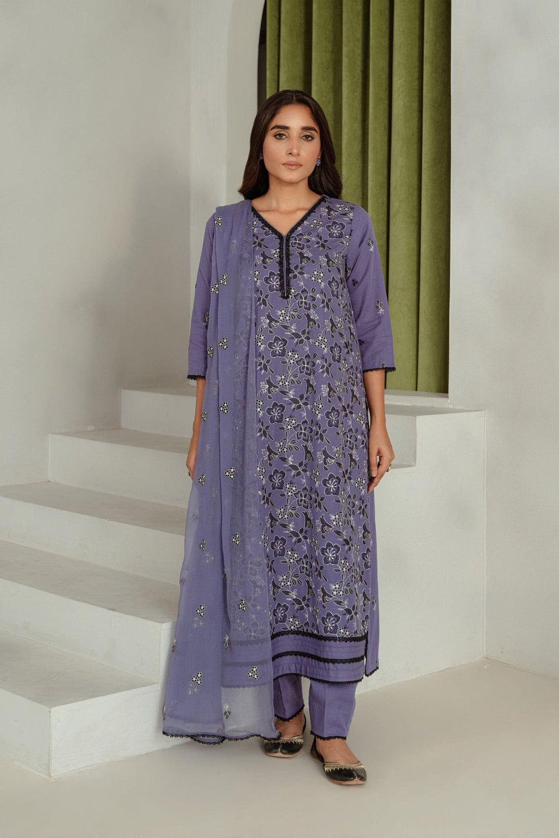 Taana Baana | Manzil Winter | C3411B -  Taana Baana Ladies Clothes - Original Designer Dress - House of Maryam
